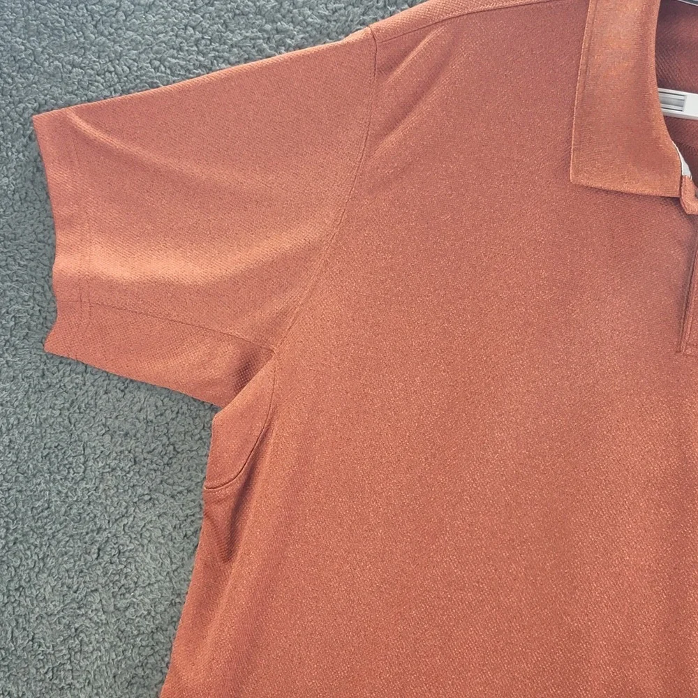 Columbia Omni Shade Polo Shirt‎ Orange Mens 2XL Short Sleeve Casual Fishing